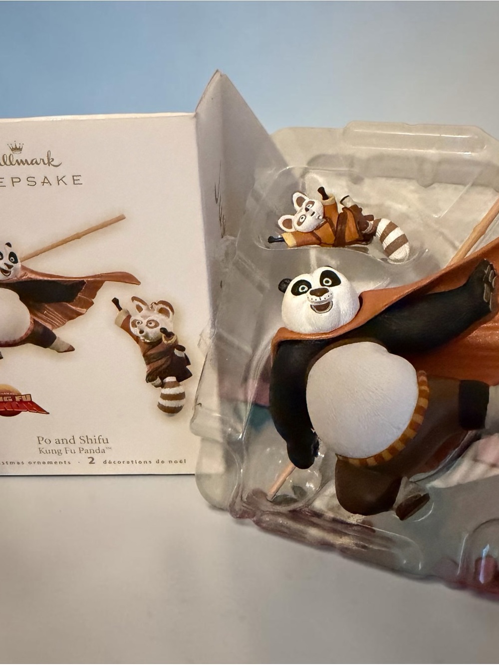 Hallmark Keepsake Christmas ornament "Po and Shifu" DreamWorks 'Kung Fu Panda'